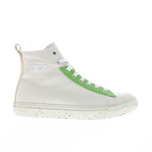 Diesel Mens S-Athos Mid White Shoes (NWT)